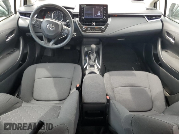 2021 Toyota Corolla LE with VIN 5YFEPMAE1MP206006, listed as a Copart auction lot 53228715 with 34,267 mi miles and Salvage Title. Bid and sale history available at DreamBid. Image 8.