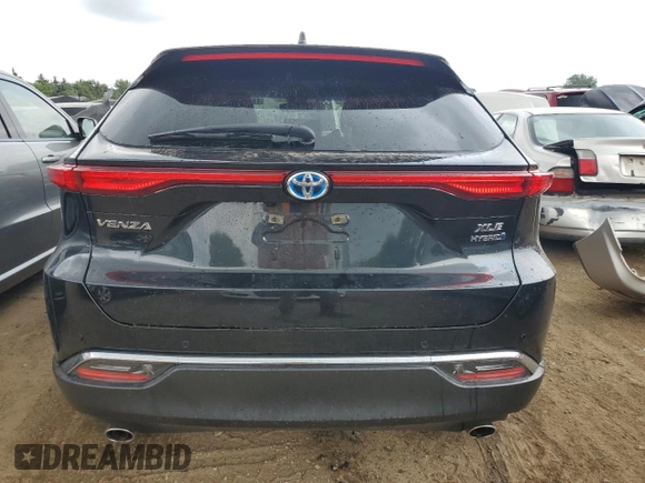 2022 Toyota Venza LE with VIN JTEAAAAH0NJ105324, listed as a Copart auction lot 64194244 with 63,812 mi miles and Salvage Title. Bid and sale history available at carsss.com. Image 6.