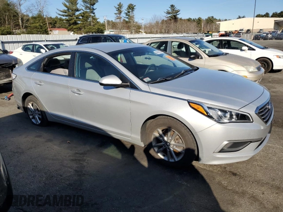 2017 Hyundai Sonata 2.4L with VIN 5NPE24AFXHH549407, listed as a Copart auction lot 49400835 with 118,815 mi miles and Salvage Title. Bid and sale history available at DreamBid. Image 4.