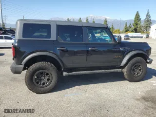 2024 Ford Bronco Wildtrak with VIN 1FMEE2BP1RLA54539, listed as a Copart auction lot 46310905 with 12,545 mi miles and Salvage Title. Bid and sale history available at carsss.com. Image 3.