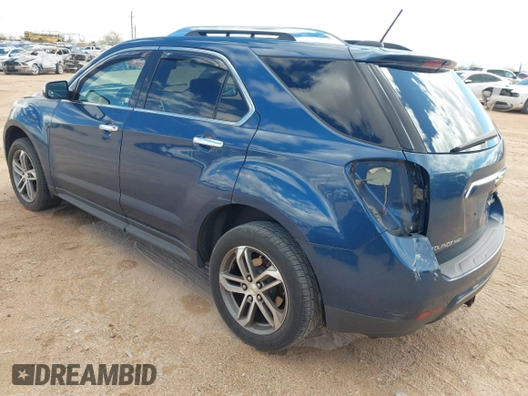 2017 Chevrolet Equinox Premier with VIN 2GNFLGEKXH6226206, listed as a IAAI auction lot 41746152 with 97,724 mi miles. Bid and sale history available at carsss.com. Image 3.
