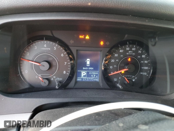 2016 Toyota Sienna LE with VIN 5TDJK3DC6GS135317, listed as a Copart auction lot 87875305 with 213,770 mi miles and Salvage Title. Bid and sale history available at carsss.com. Image 9.