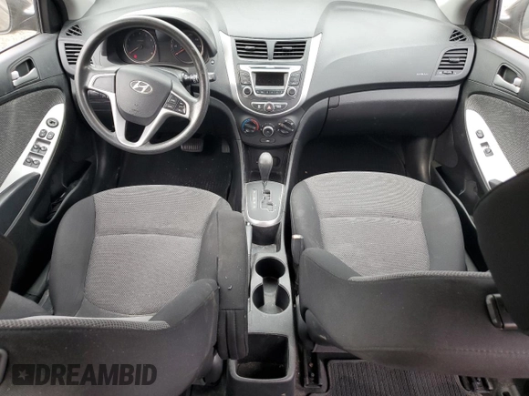 2014 Hyundai Accent GS with VIN KMHCT5AE7EU164871, listed as a Copart auction lot 51060725 with Not Provided miles and Salvage Title. Bid and sale history available at carsss.com. Image 8.