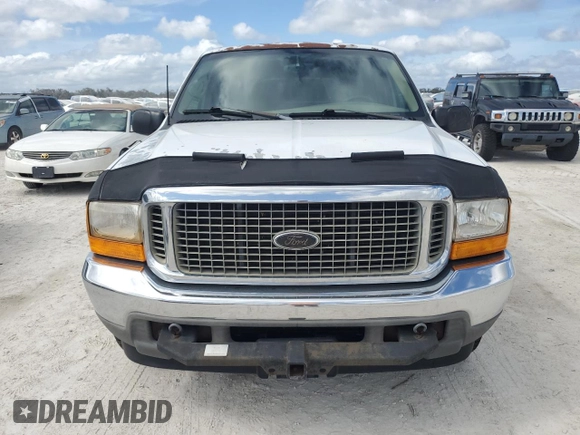 2001 Ford Excursion Special Serv z VIN 1FMNU40L91EB17507, wystawiony jako Copart lot #77062104 z przebiegiem 213 599 mil mil oraz Szkoda całkowita • Salvage title. Historia ofert i sprzedaży dostępna na DreamBid. Obrazek 5.