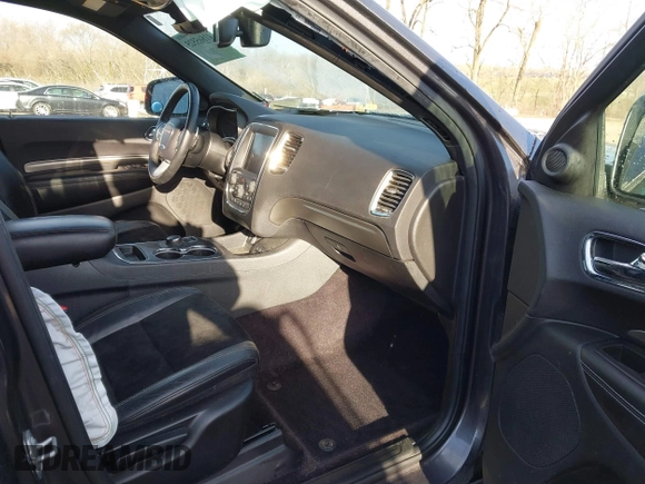 2016 Dodge Durango SXT with VIN 1C4RDHAG3GC502399, listed as a IAAI auction lot 41805525 with 118,836 mi miles and . Bid and sale history available at DreamBid. Image 5.