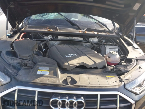 2023 Audi Q5 Premium with VIN WA1ABAFYXP2054089, listed as a IAAI auction lot 41618177 with 24,771 mi miles and . Bid and sale history available at DreamBid. Image 10.