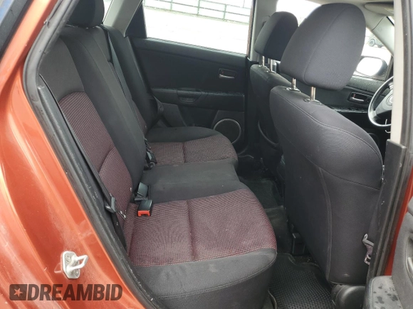 2005 Mazda 3 s with VIN JM1BK343351233932, listed as a Copart auction lot 51490275 with 211,731 mi miles and Salvage Title. Bid and sale history available at carsss.com. Image 10.