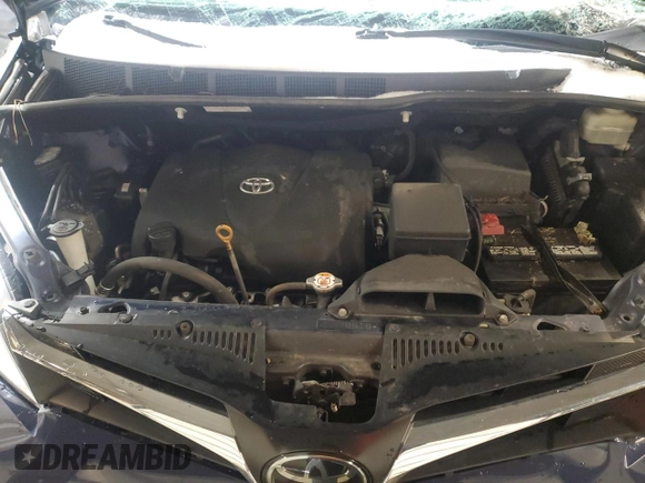 2020 Toyota Sienna LE with VIN 5TDJZ3DC5LS240162, listed as a Copart auction lot 87418854 with Not provided miles and Salvage title. Bid and sale history available at DreamBid. Image 12.