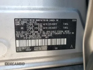 2024 Toyota RAV4 XLE with VIN 2T3P1RFV2RC435325, listed as a Copart auction lot 64044865 with 14,054 mi miles and Salvage title. Bid and sale history available at DreamBid. Image 13.