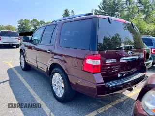 2011 Ford Expedition Limited z VIN 1FMJU2A57BEF10152, wystawiony jako Copart lot #60058195 z przebiegiem 196 960 mil mil oraz Czysty tytuł • Clean title. Historia ofert i sprzedaży dostępna na DreamBid. Obrazek 3.