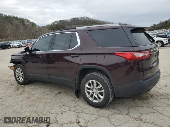 2018 Chevrolet Traverse LT Cloth with VIN 1GNERGKW8JJ271882, listed as a Copart auction lot 48311865 with 129,218 mi miles and Salvage title. Bid and sale history available at DreamBid. Image 2.