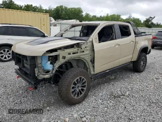 2022 Chevrolet Colorado 4WD ZR2 with VIN 1GCGTEEN1N1179142, listed as a Copart auction lot 64041055 with 72,431 mi miles and Salvage title. Bid and sale history available at DreamBid. Image 1.