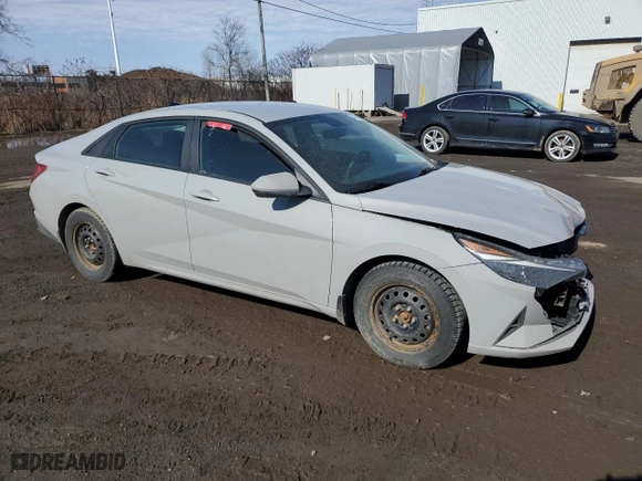 2022 Hyundai Elantra Essential with VIN KMHLM4AGXNU326811, listed as a Copart auction lot 49717005 with 30,744 mi miles and Salvage Title. Bid and sale history available at carsss.com. Image 4.
