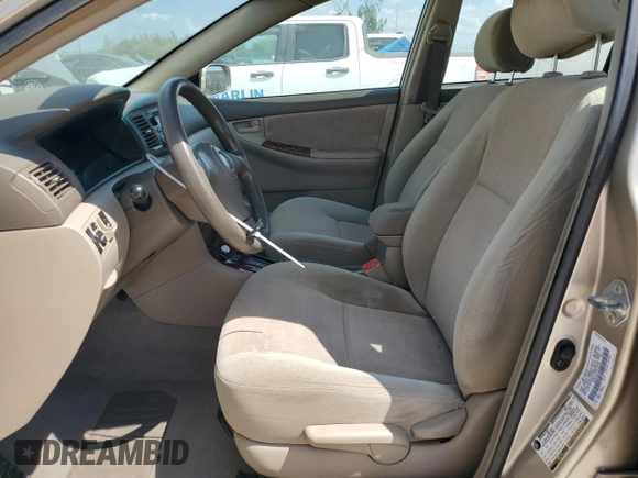 2007 Toyota Corolla CE with VIN 1NXBR32E07Z801678, listed as a Copart auction lot 53760475 with 136,477 mi miles and Salvage Title. Bid and sale history available at carsss.com. Image 7.