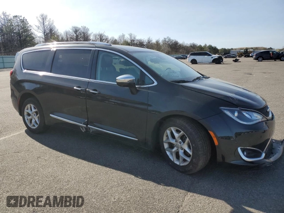 2020 Chrysler Pacifica Limited z VIN 2C4RC1GG1LR150619, wystawiony jako Copart lot #54388955 z przebiegiem 59 297 mil mil oraz Szkoda całkowita • Salvage title. Historia ofert i sprzedaży dostępna na DreamBid. Obrazek 4.