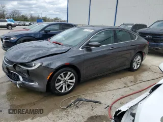 2015 Chrysler 200 Limited with VIN 1C3CCCAB3FN664377, listed as a Copart auction lot 51613205 with 134,485 mi miles and Non Repairable. Bid and sale history available at carsss.com. Image 1.