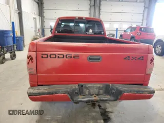 1999 Dodge Dakota SLT with VIN 1B7GG22X1XS295947, listed as a Copart auction lot 82611714 with Not Provided miles and Salvage Title. Bid and sale history available at carsss.com. Image 6.