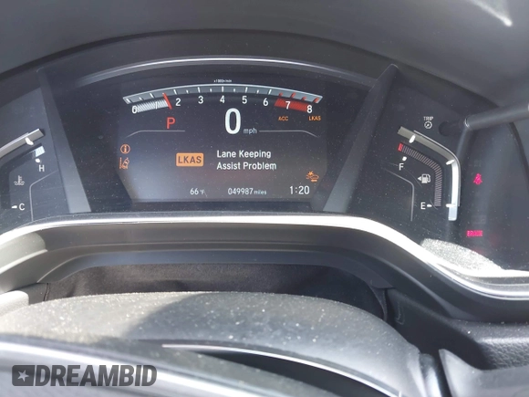 2019 Honda CR-V EX z VIN 5J6RW1H59KA012571, wystawiony jako IAAI lot #41830202 z przebiegiem 49 987 mil mil oraz . Historia ofert i sprzedaży dostępna na DreamBid. Obrazek 7.