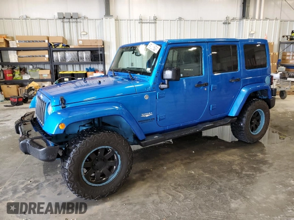 2015 Jeep Wrangler Unlimited Sahara with VIN 1C4BJWEG2FL727095, listed as a Copart auction lot 55088245 with 102,488 mi miles and Clean title. Bid and sale history available at DreamBid. Image 1.