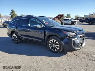 2024 Subaru Outback Touring with VIN 4S4BTAPC0R3155614, listed as a Copart auction lot 46944405 with 19,344 mi miles and Salvage Title. Bid and sale history available at carsss.com. Image 4.