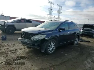 2008 Mazda CX-9 Grand Touring with VIN JM3TB38A380123204, listed as a Copart auction lot 86558454 with 268,438 mi miles and Salvage Title. Bid and sale history available at carsss.com. Image 10.