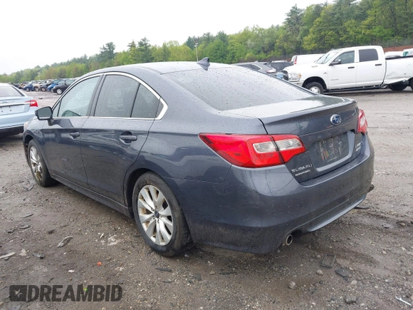 2017 Subaru Legacy Premium with VIN 4S3BNAC65H3028841, listed as a IAAI auction lot 42264200 with 113,171 mi miles and . Bid and sale history available at DreamBid. Image 3.