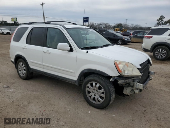 2005 Honda CR-V EX SE with VIN SHSRD78975U330811, listed as a Copart auction lot 47613675 with 231,951 mi miles and Salvage Title. Bid and sale history available at carsss.com. Image 4.