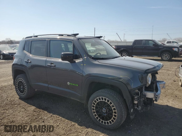 2023 Jeep Renegade Altitude with VIN ZACNJDE12PPP40632, listed as a Copart auction lot 50785995 with 41,126 mi miles and Salvage Title. Bid and sale history available at DreamBid. Image 4.