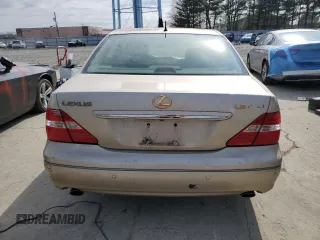 2004 Lexus LS 430 with VIN JTHBN36F140162697, listed as a Copart auction lot 47810895 with 304,336 mi miles and Clean Title. Bid and sale history available at DreamBid. Image 6.