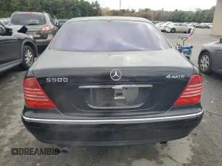 2004 Mercedes-Benz S-Class 5.0L with VIN WDBNG84J64A431069, listed as a Copart auction lot 74552504 with 249,135 mi miles and Salvage Title. Bid and sale history available at carsss.com. Image 6.