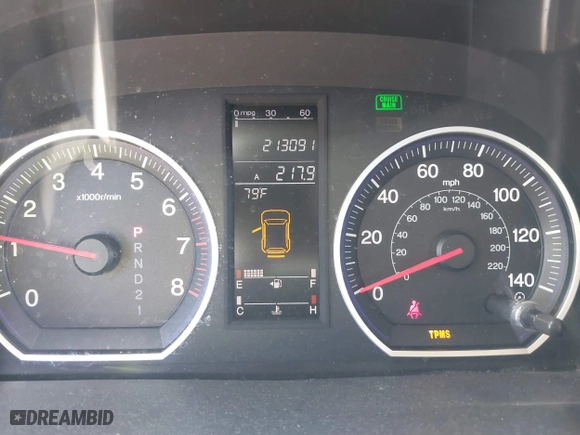 2008 Honda CR-V EX-L with VIN JHLRE38738C012992, listed as a IAAI auction lot 41802885 with 213,091 mi miles. Bid and sale history available at carsss.com. Image 7.