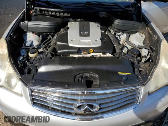 2010 Infiniti EX Journey with VIN JN1AJ0HP6AM703344, listed as a Copart auction lot 76989854 with 152,872 mi miles and Salvage Title. Bid and sale history available at DreamBid. Image 12.