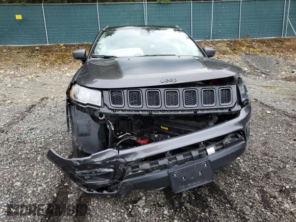 2021 Jeep Compass Trailhawk with VIN 3C4NJDDB6MT564914, listed as a Copart auction lot 49703385 with 45,547 mi miles and Salvage title. Bid and sale history available at DreamBid. Image 5.