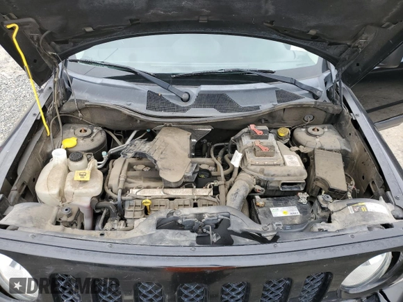 2017 Jeep Patriot Sport SE with VIN 1C4NJPBA2HD207821, listed as a Copart auction lot 44460655 with 53,791 mi miles and Salvage Title. Bid and sale history available at carsss.com. Image 11.