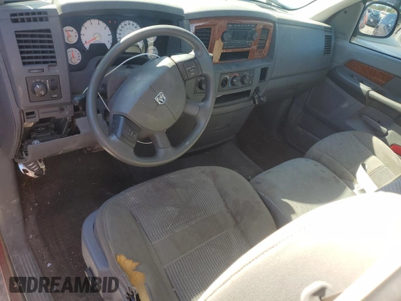 2006 Dodge 1500 SLT with VIN 1D7HU18206S683338, listed as a Copart auction lot 55272635 with 242,911 mi miles and Non Repairable. Bid and sale history available at carsss.com. Image 8.