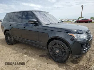 2014 Land Rover Range Rover Supercharged with VIN SALGS2TF3EA175762, listed as a Copart auction lot 46583085 with 97,321 mi miles and Clean title. Bid and sale history available at DreamBid. Image 4.