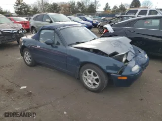 1996 Mazda MX5 Miata with VIN JM1NA3535T0703542, listed as a Copart auction lot 81931854 with 162368 miles and Salvage Title. Bid and sale history available at carsss.com. Image 4.