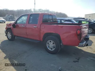 2012 GMC Canyon SLE2 with VIN 1GTH6PFE3C8119177, listed as a Copart auction lot 42168405 with 115,774 mi miles and Salvage title. Bid and sale history available at DreamBid. Image 2.