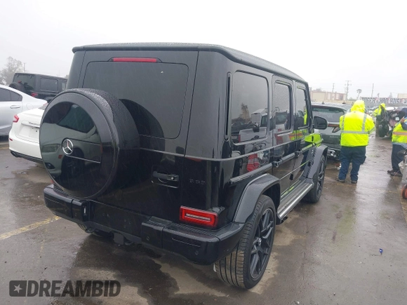 2023 Mercedes-Benz G AMG G 63 with VIN W1NYC7HJ3PX470873, listed as a IAAI auction lot 41782875 with 33,043 mi miles. Bid and sale history available at carsss.com. Image 4.
