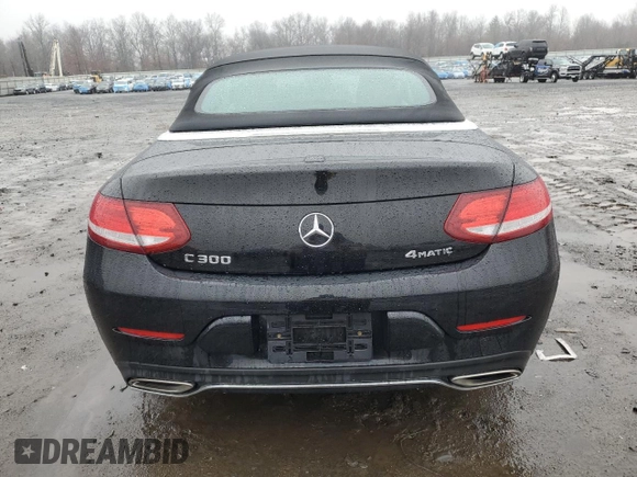2018 Mercedes-Benz C 300 with VIN WDDWK4KB8JF679594, listed as a Copart auction lot 84834874 with 74,060 mi miles and Salvage title. Bid and sale history available at DreamBid. Image 6.