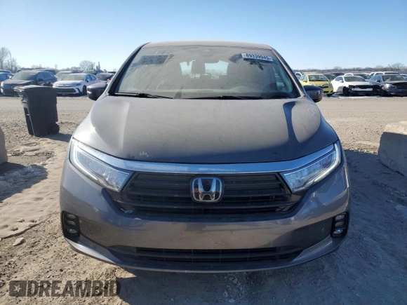 2023 Honda Odyssey Elite с VIN 5FNRL6H92PB066033, выставлен на аукционе Copart как лот 89339945 с пробегом 30 403 миль миль и Списание • Salvage title. История ставок и продаж доступна на DreamBid. Изображение 5.