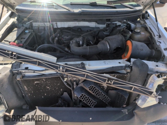 2008 Ford F-150 XL with VIN 1FTRF12208KE16642, listed as a Copart auction lot 55553075 with 283,801 mi miles and Clean title. Bid and sale history available at DreamBid. Image 11.