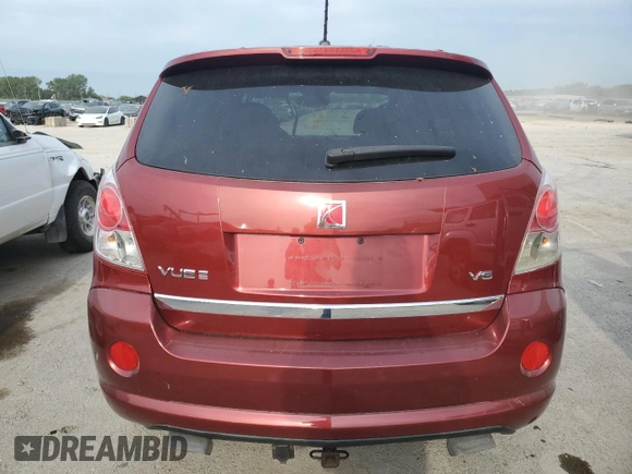 2008 Saturn VUE Red Line with VIN 3GSCL137X8S668206, listed as a Copart auction lot 68640694 with 155,894 mi miles and Salvage Title. Bid and sale history available at DreamBid. Image 6.