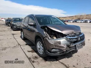 2015 Honda CR-V EX-L with VIN 2HKRM4H75FH669400, listed as a Copart auction lot 53354525 with 184,372 mi miles and Salvage Title. Bid and sale history available at carsss.com. Image 14.