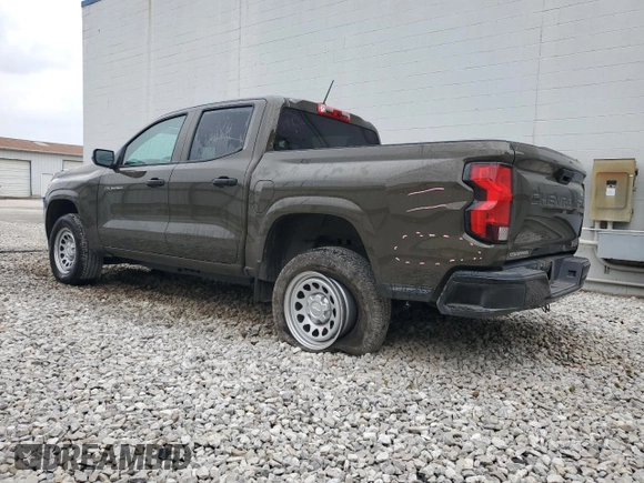 2024 Chevrolet Colorado 2WD Work Truck with VIN 1GCGSBEC1R1231469, listed as a Copart auction lot 61129055 with 14,210 mi miles and Clean title. Bid and sale history available at DreamBid. Image 2.