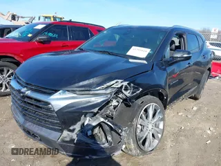 2022 Chevrolet Blazer Premier with VIN 3GNKBLR46NS133864, listed as a IAAI auction lot 41795810 with 30,487 mi miles and . Bid and sale history available at DreamBid. Image 17.