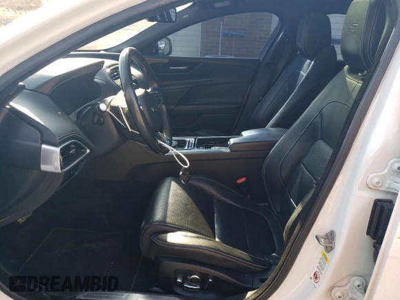 2018 Jaguar XE with VIN SAJAM4FV3JCP17674, listed as a Copart auction lot 74928583 with 48,105 mi miles and . Bid and sale history available at DreamBid. Image 7.
