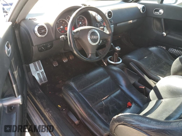 2001 Audi TT with VIN TRUWX28N911021092, listed as a Copart auction lot 80678184 with 130 mi miles and Clean Title. Bid and sale history available at carsss.com. Image 8.