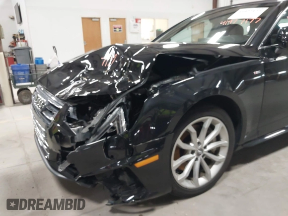 2019 Audi A4 Premium Plus with VIN WAUENAF48KA041431, listed as a IAAI auction lot 41977177 with 53,537 mi miles. Bid and sale history available at carsss.com. Image 6.