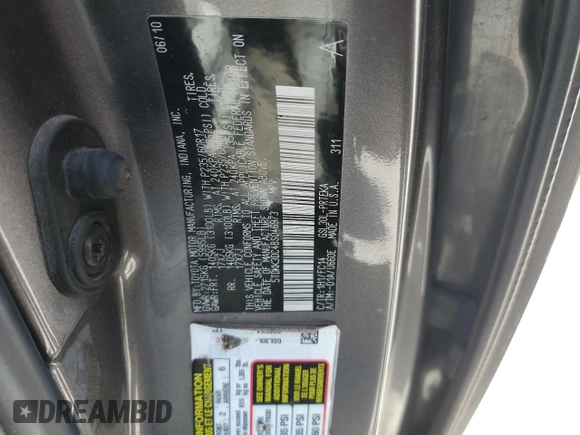 2011 Toyota Sienna LE AAS с VIN 5TDKK3DC4BS046973, выставлен на аукционе Copart как лот 58083875 с пробегом 322 399 миль миль и Списание • Salvage title. История ставок и продаж доступна на DreamBid. Изображение 13.